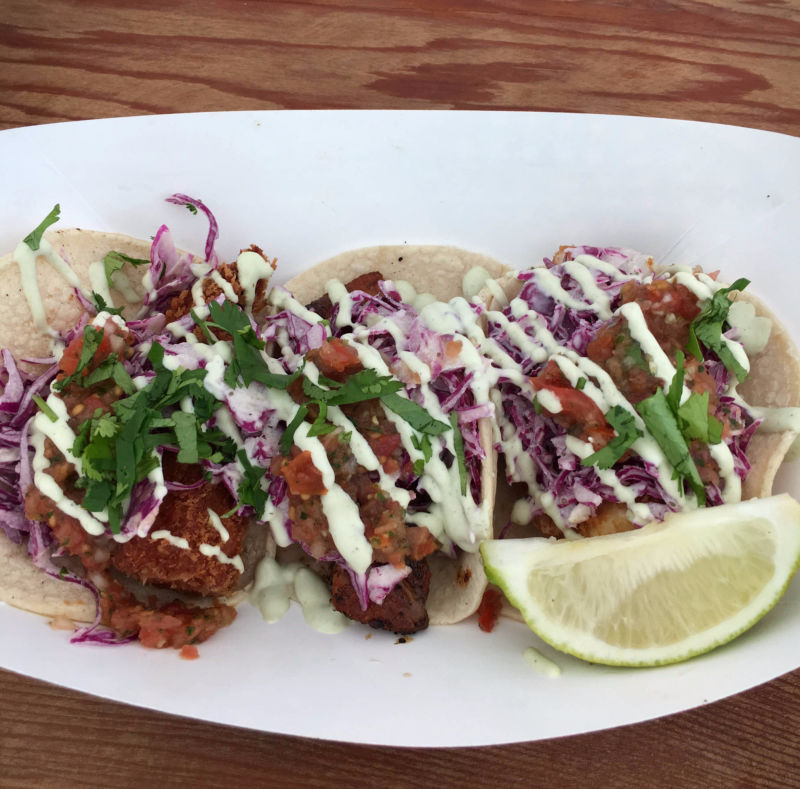 Picture of fish tacos