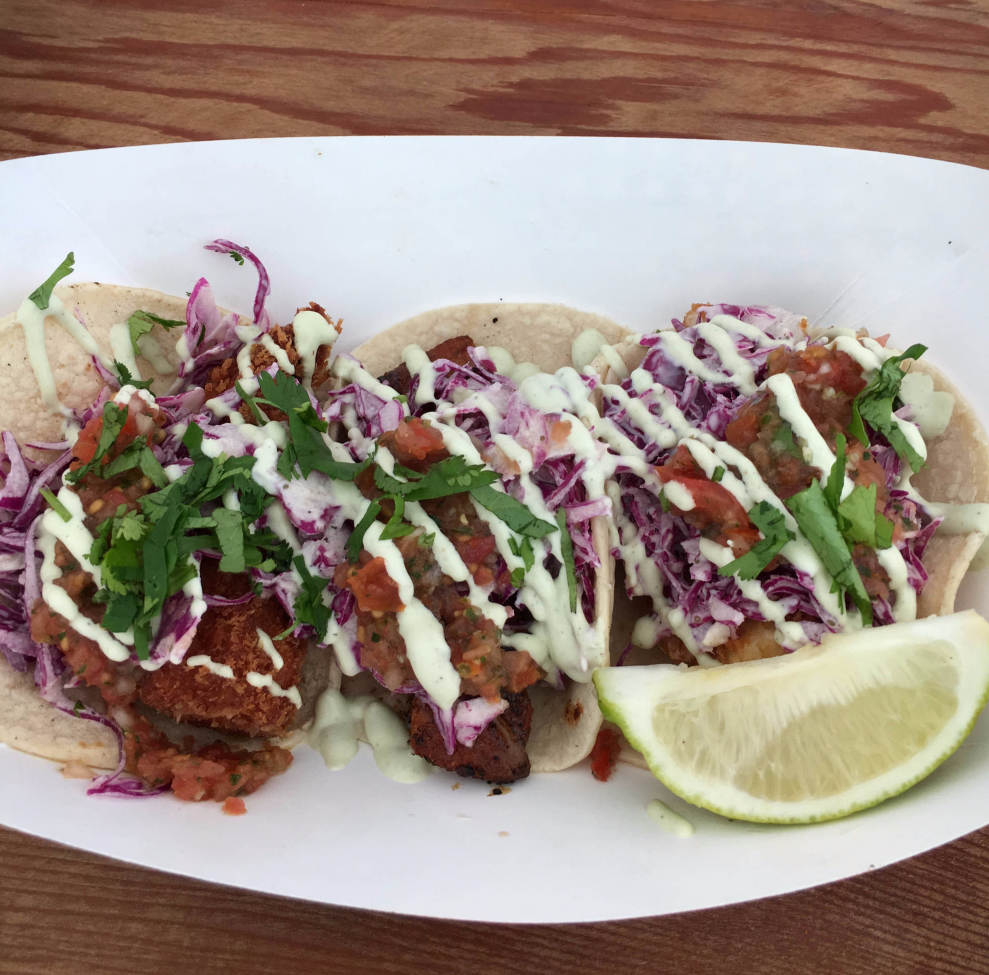Picture of fish tacos