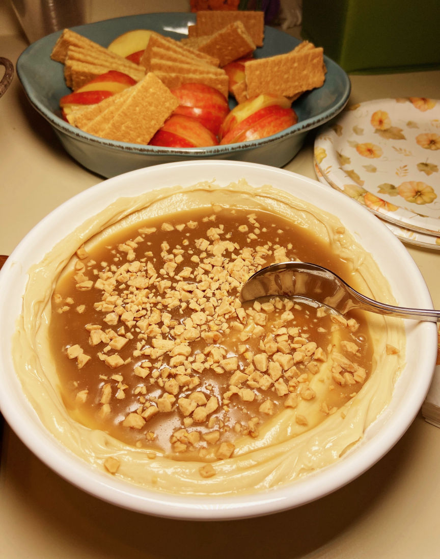 Image of caramel apple dip