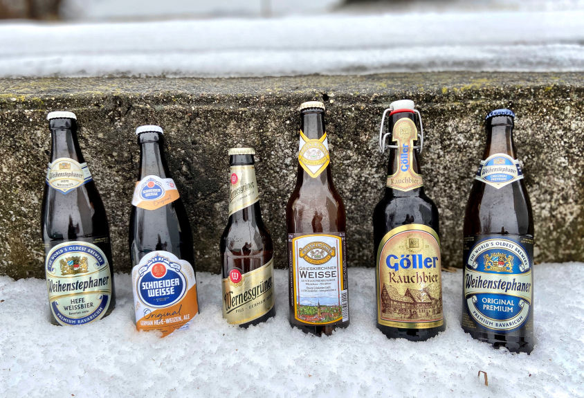 Photo of German beer in snow
